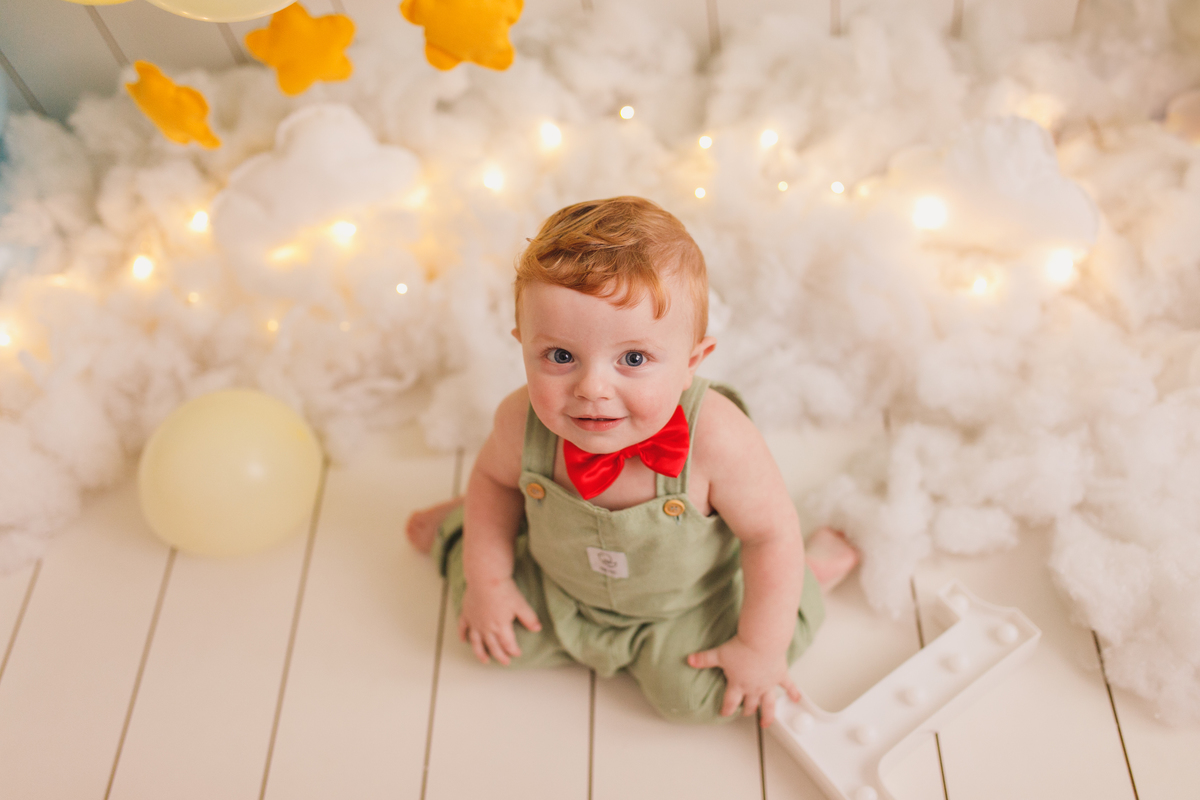 Fotografa familia Curitiba - smash the cake menino pequeno principe 