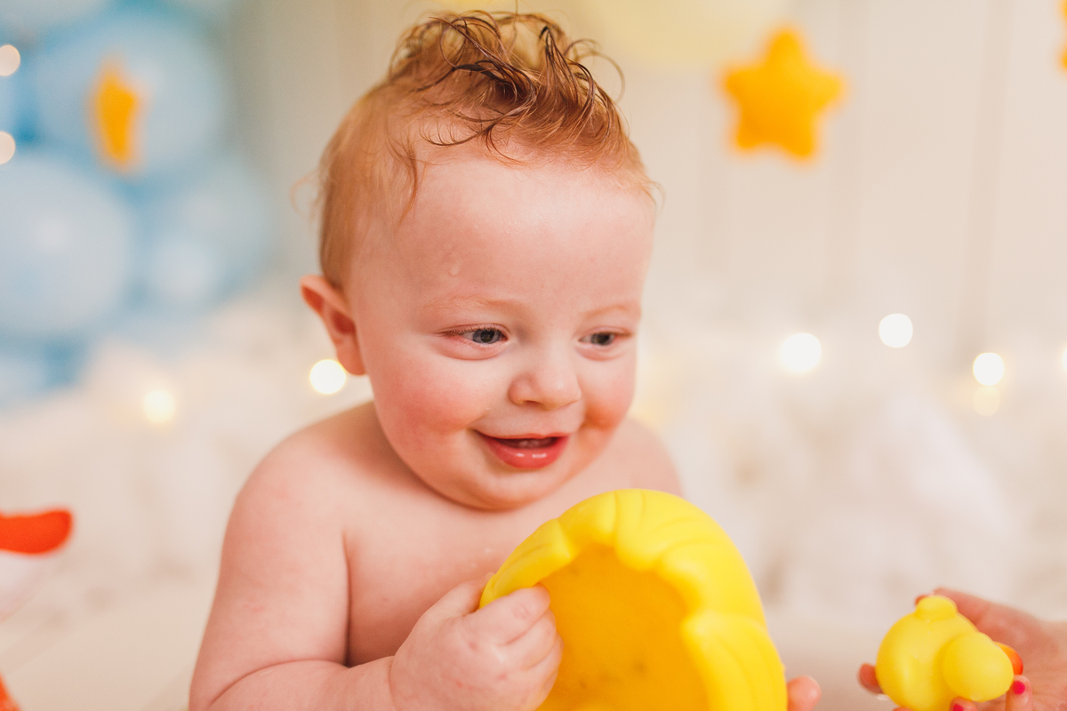 Fotografa familia Curitiba - smash the cake menino pequeno principe 