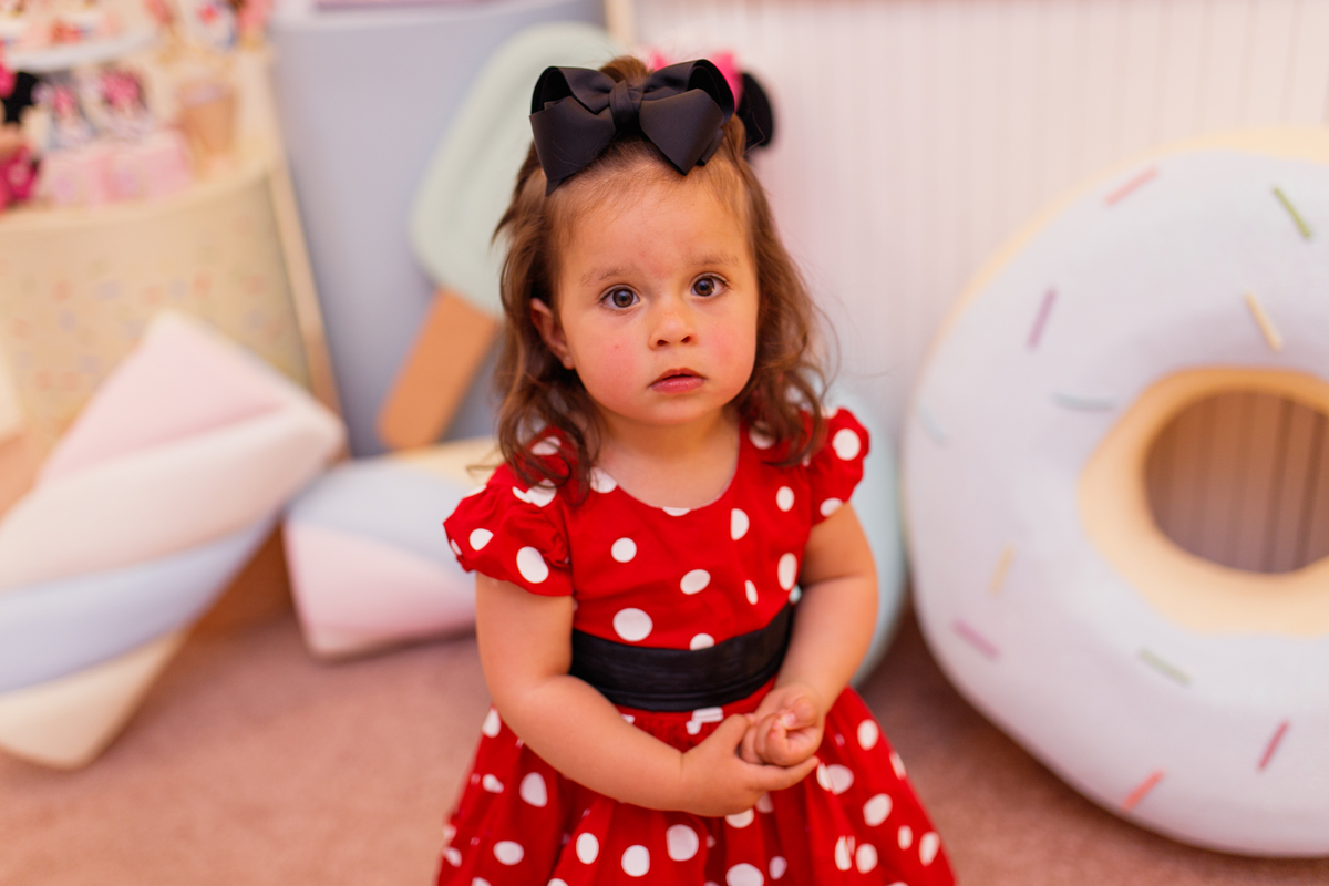 Fotografa familia Curitiba - Aniversario meninas Minnie mouse irmãs 