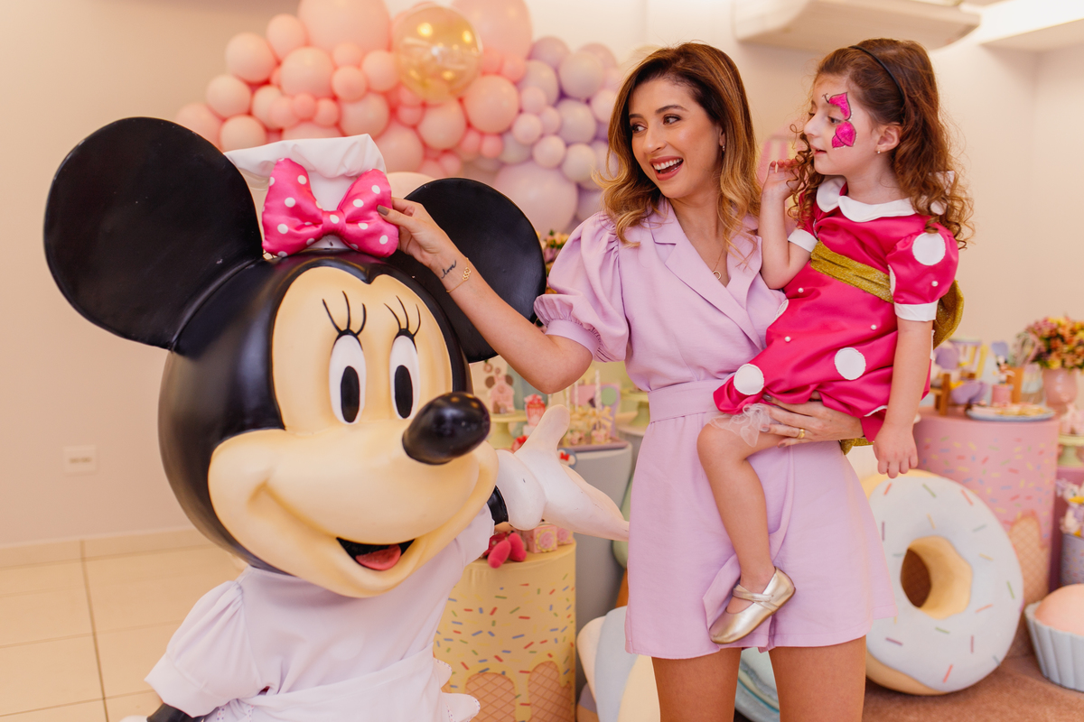Fotografa familia Curitiba - Aniversario meninas Minnie mouse irmãs 