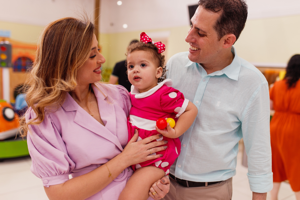 Fotografa familia Curitiba - Aniversario meninas Minnie mouse irmãs 