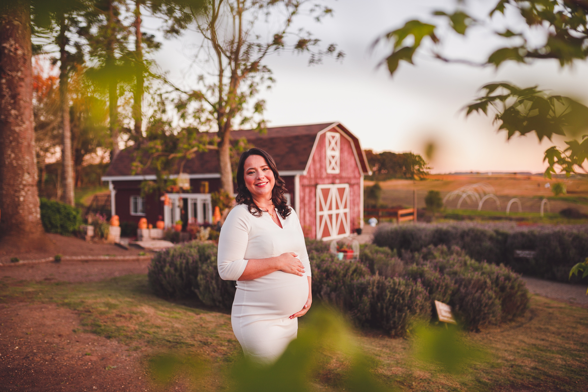 Fotografa familia Curitiba - Ensaio externo gestante Lavandario 