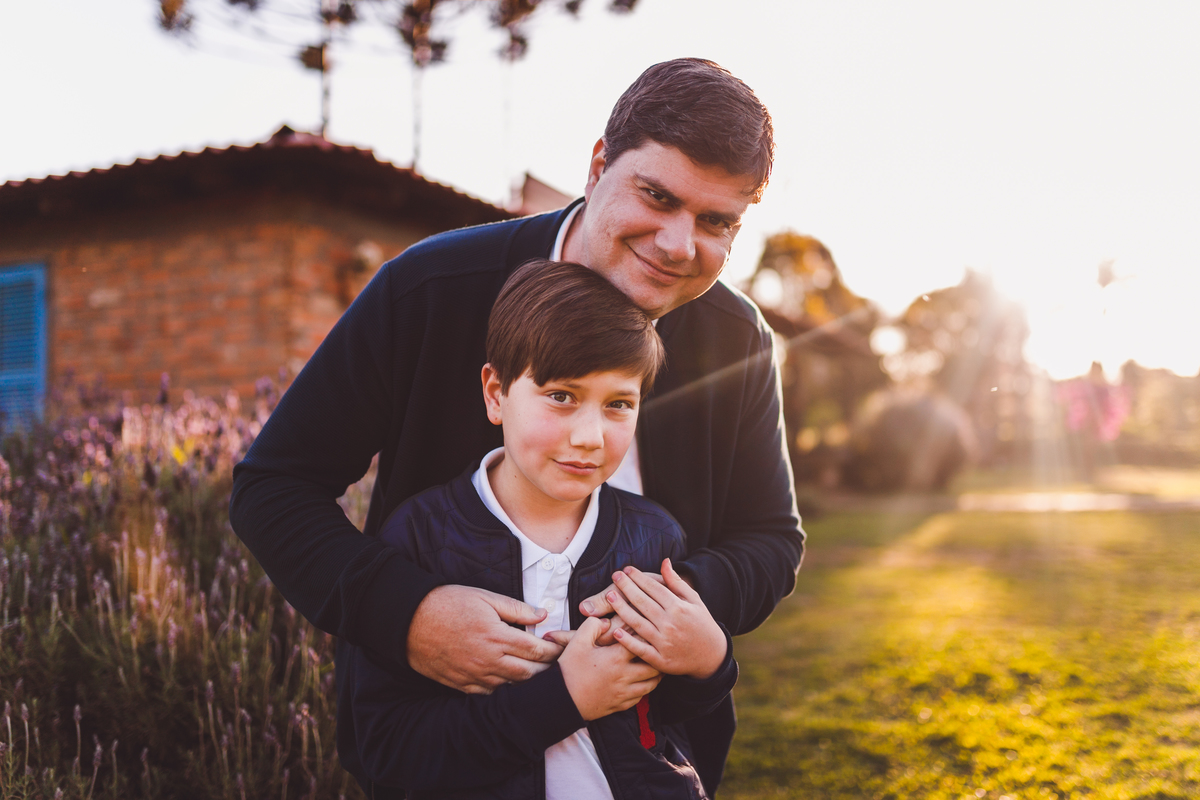 Fotografa familia Curitiba - Ensaio externo gestante Lavandario 