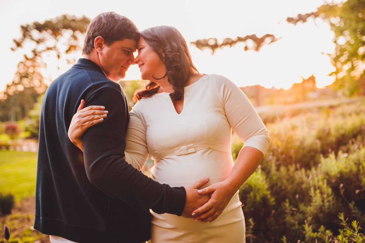 Fotografa familia Curitiba - Ensaio externo gestante Lavandario 