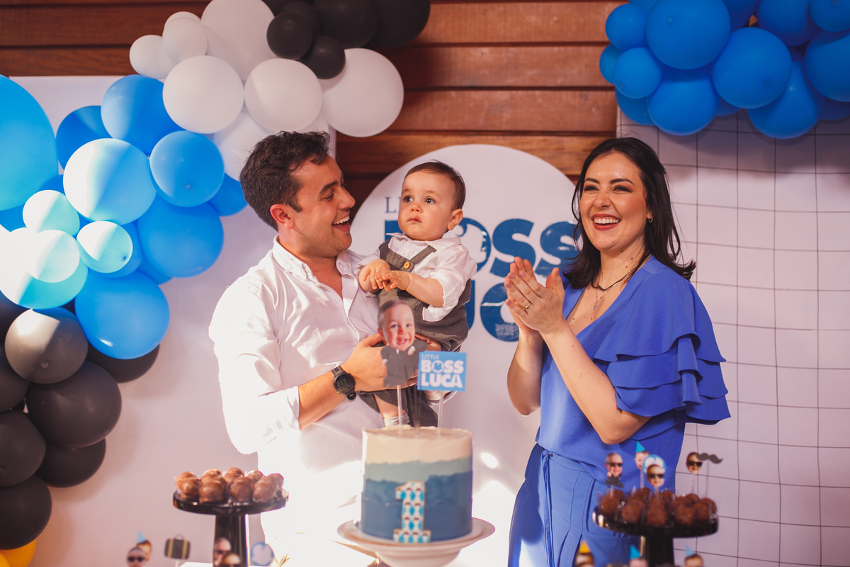 Fotografa familia Curitiba - aniversário menino poderoso cheinho Buffet allegro