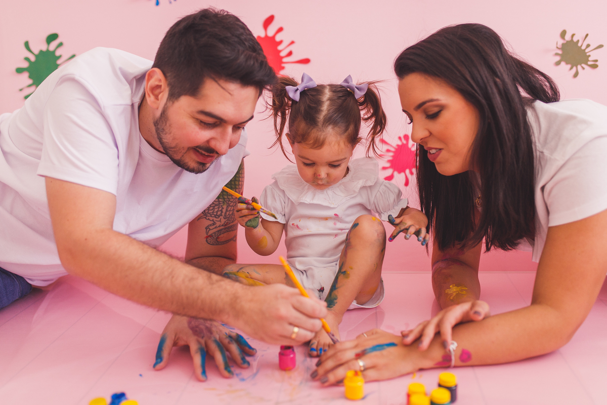 Fotografa familia Curitiba - Ensaio externo 2 anos menina