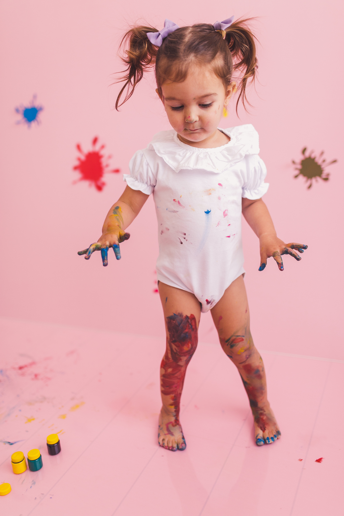 Fotografa familia Curitiba - Ensaio externo 2 anos menina