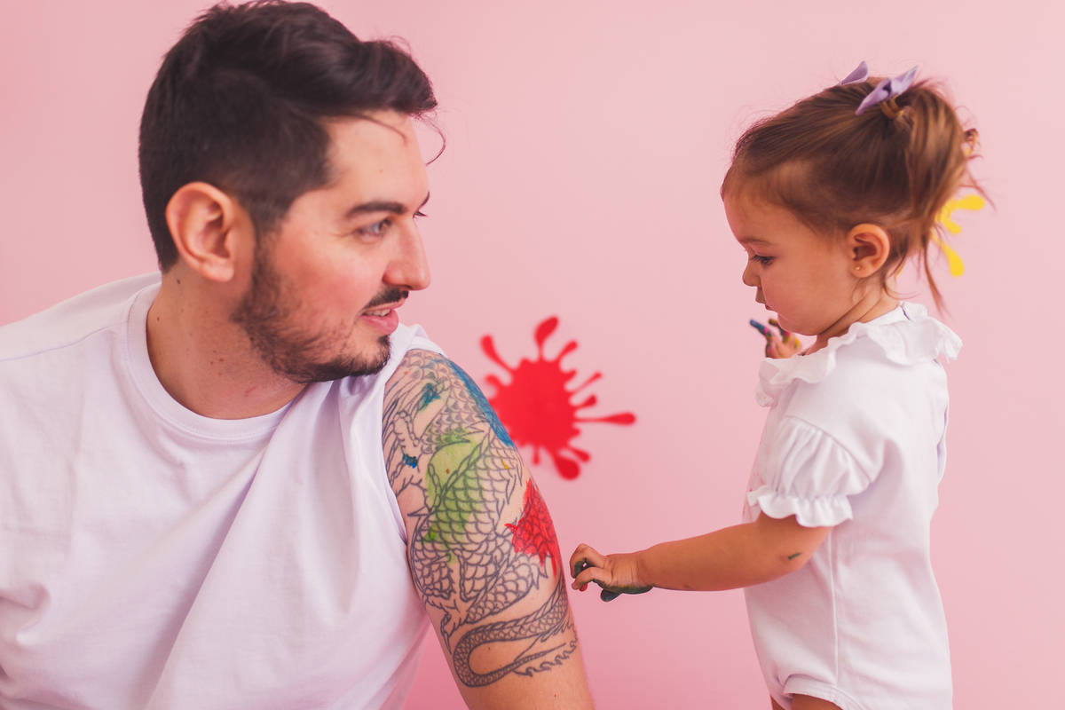Fotografa familia Curitiba - Ensaio externo 2 anos menina