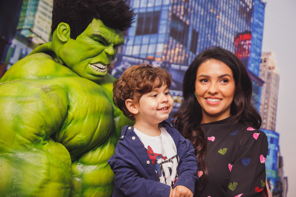 Fotografa familia Curitiba - Aniversario menino super Herois 