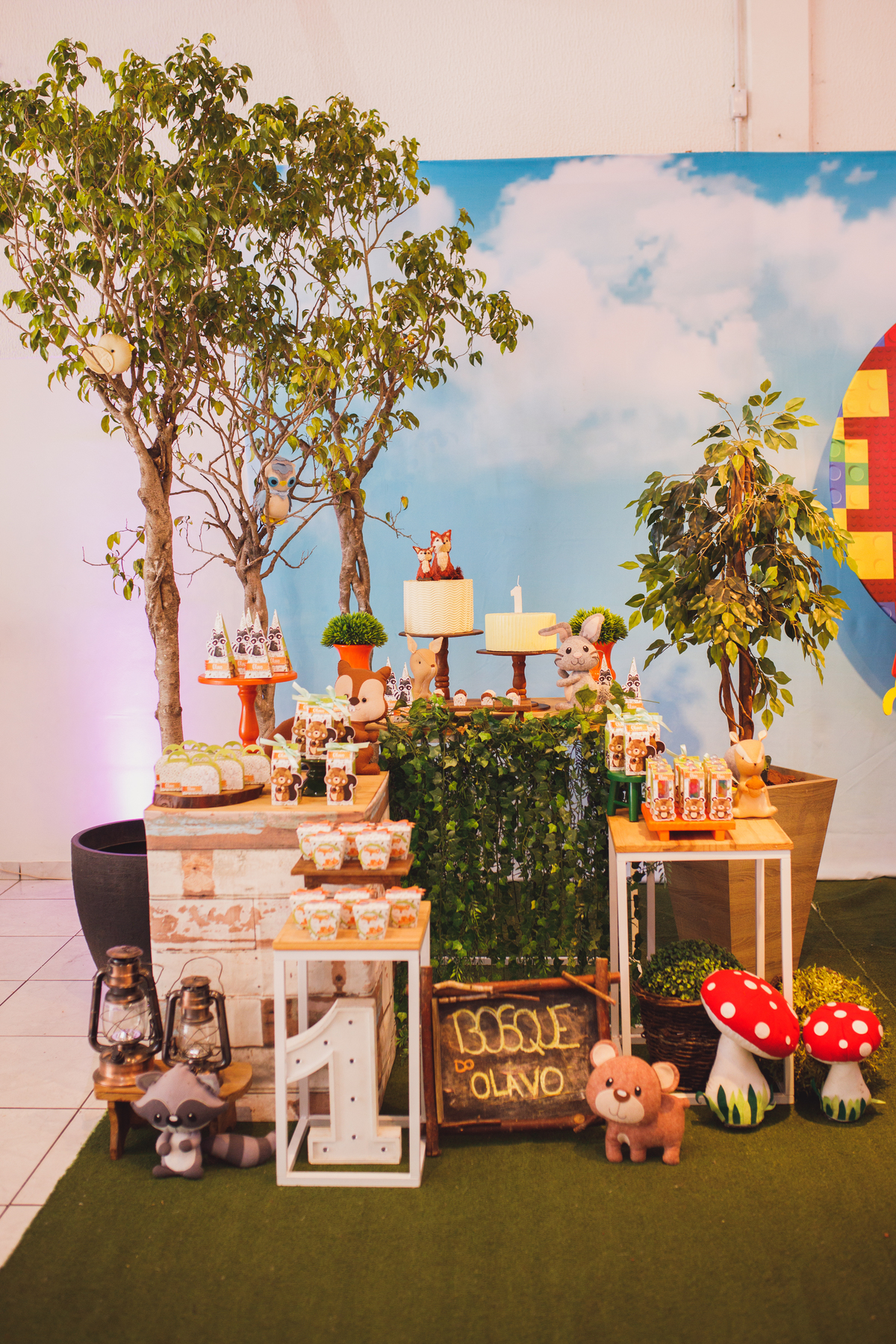 fotografa familia Curitiba - aniversario menino bosque 1 ano