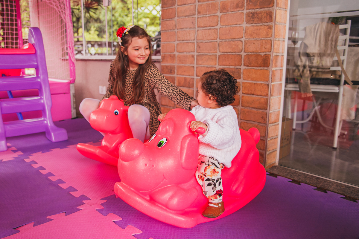 Fotografa familia Curitiba - aniversario menina bebe 1 ano flor