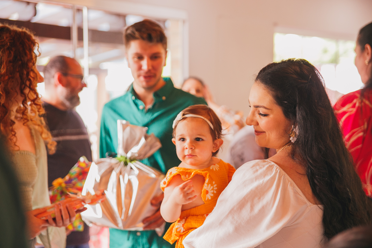 Fotografa familia Curitiba - aniversario menina bebe 1 ano flor