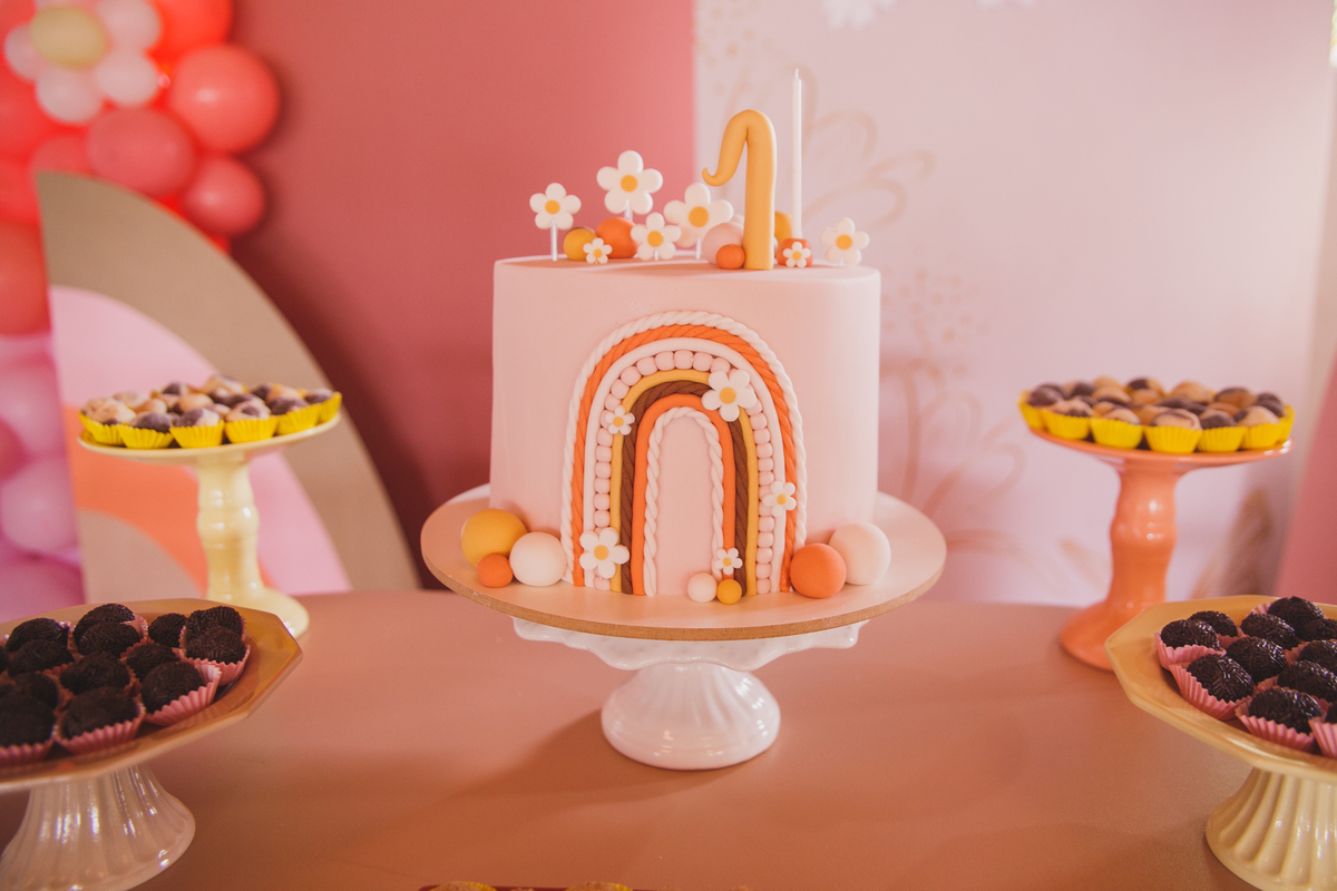 Fotografa familia Curitiba - aniversario menina bebe 1 ano flor