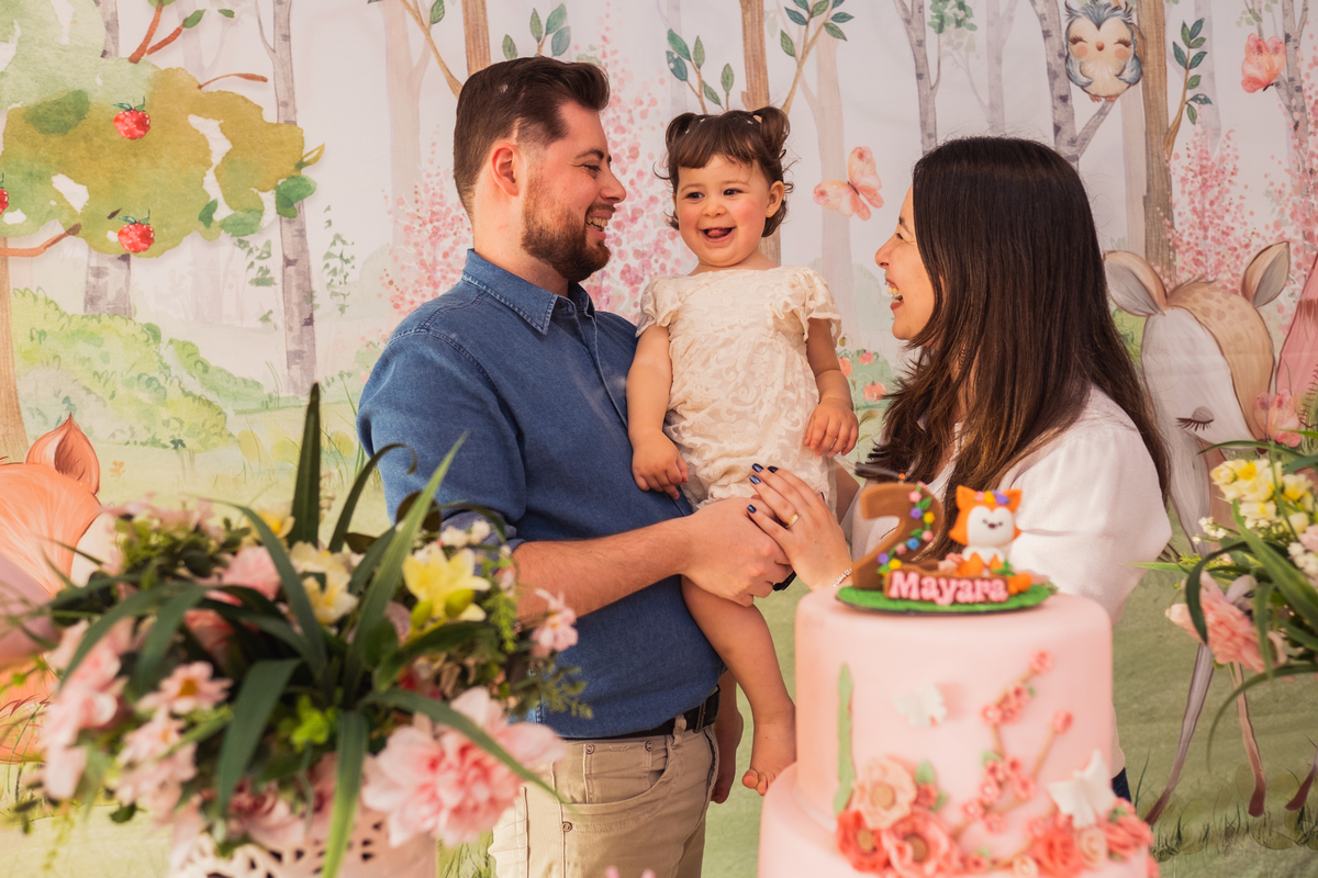 Fotografa familia Curitiba - Aniversario de menina 2 anos 