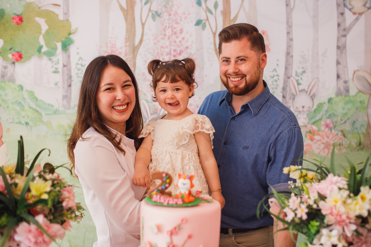 Fotografa familia Curitiba - Aniversario de menina 2 anos 