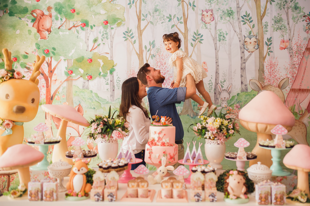 Fotografa familia Curitiba - Aniversario de menina 2 anos 