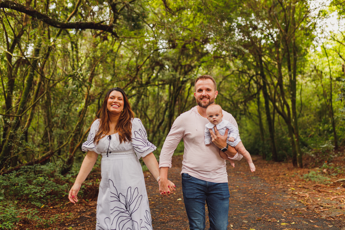 Fotografa familia Curitiba - Ensaio externo bebe menino mesvesrsario parque