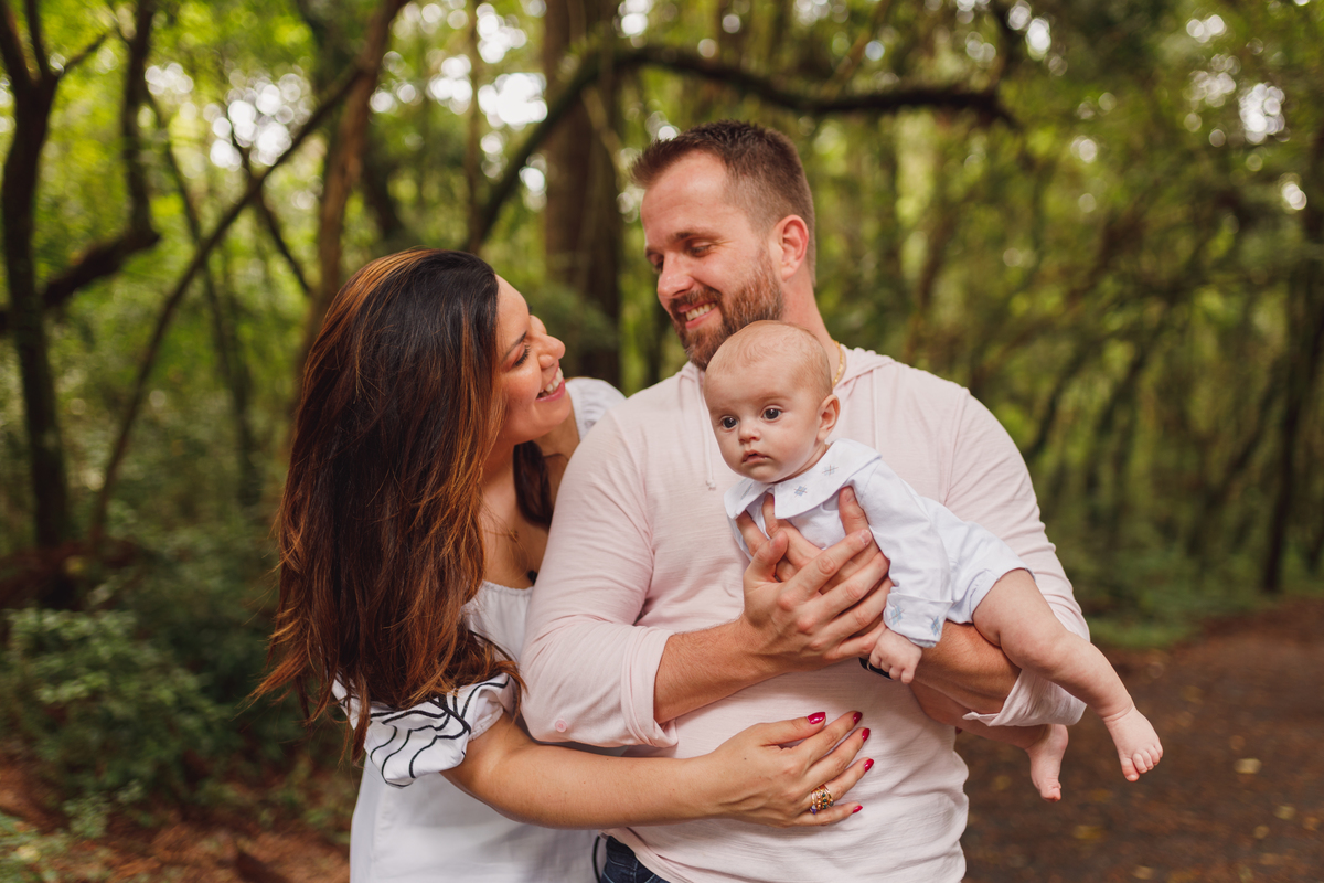 Fotografa familia Curitiba - Ensaio externo bebe menino mesvesrsario parque