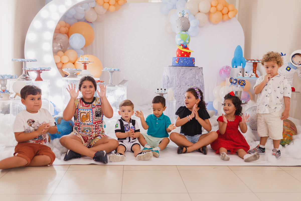 Fotografa Familia Curitiba - Aniversario astronauta menino 2 anos 