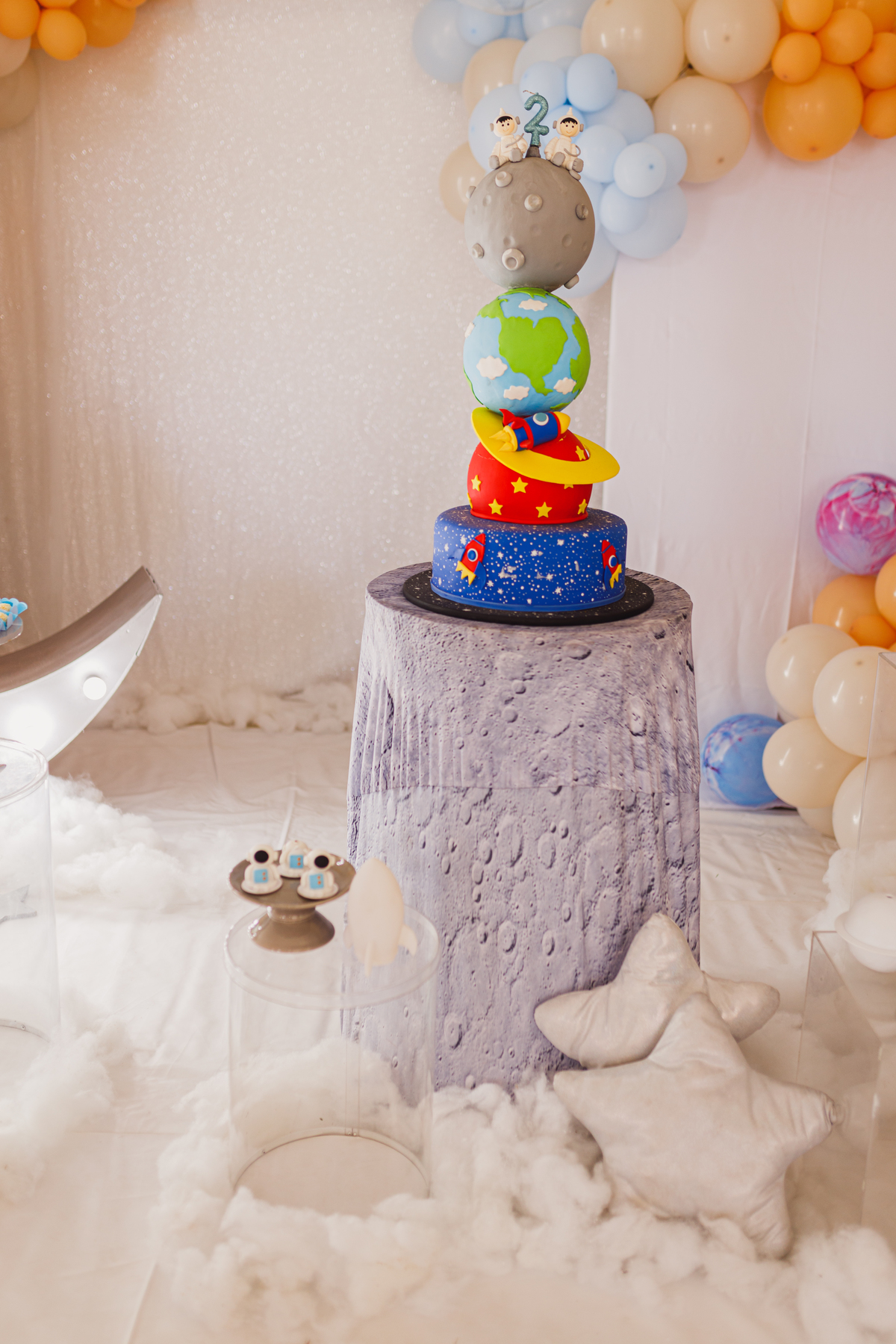 Fotografa Familia Curitiba - Aniversario astronauta menino 2 anos 