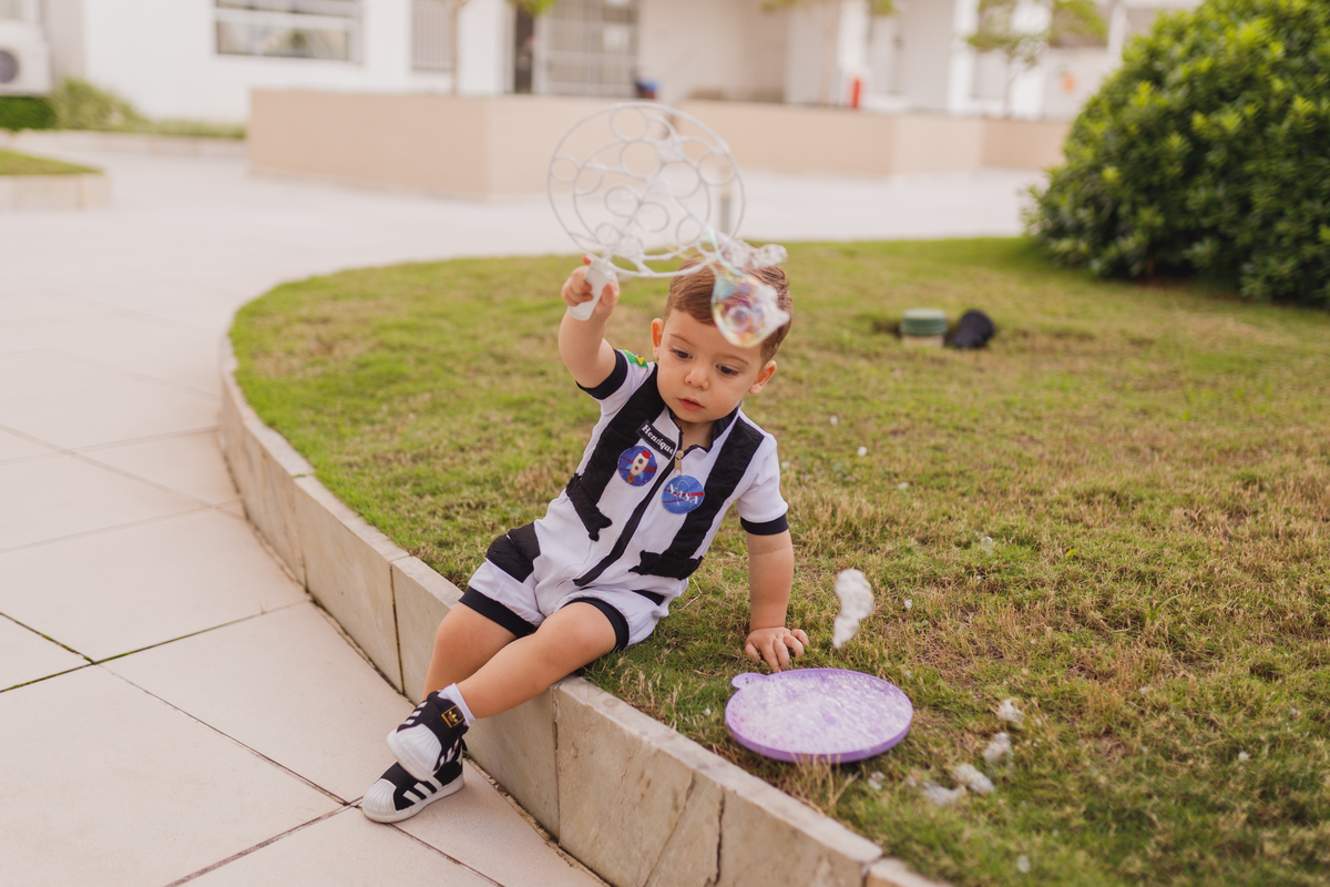 Fotografa Familia Curitiba - Aniversario astronauta menino 2 anos 
