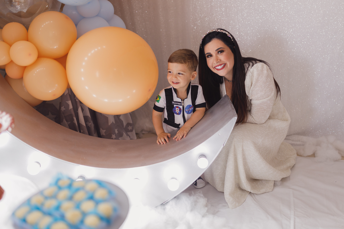 Fotografa Familia Curitiba - Aniversario astronauta menino 2 anos 