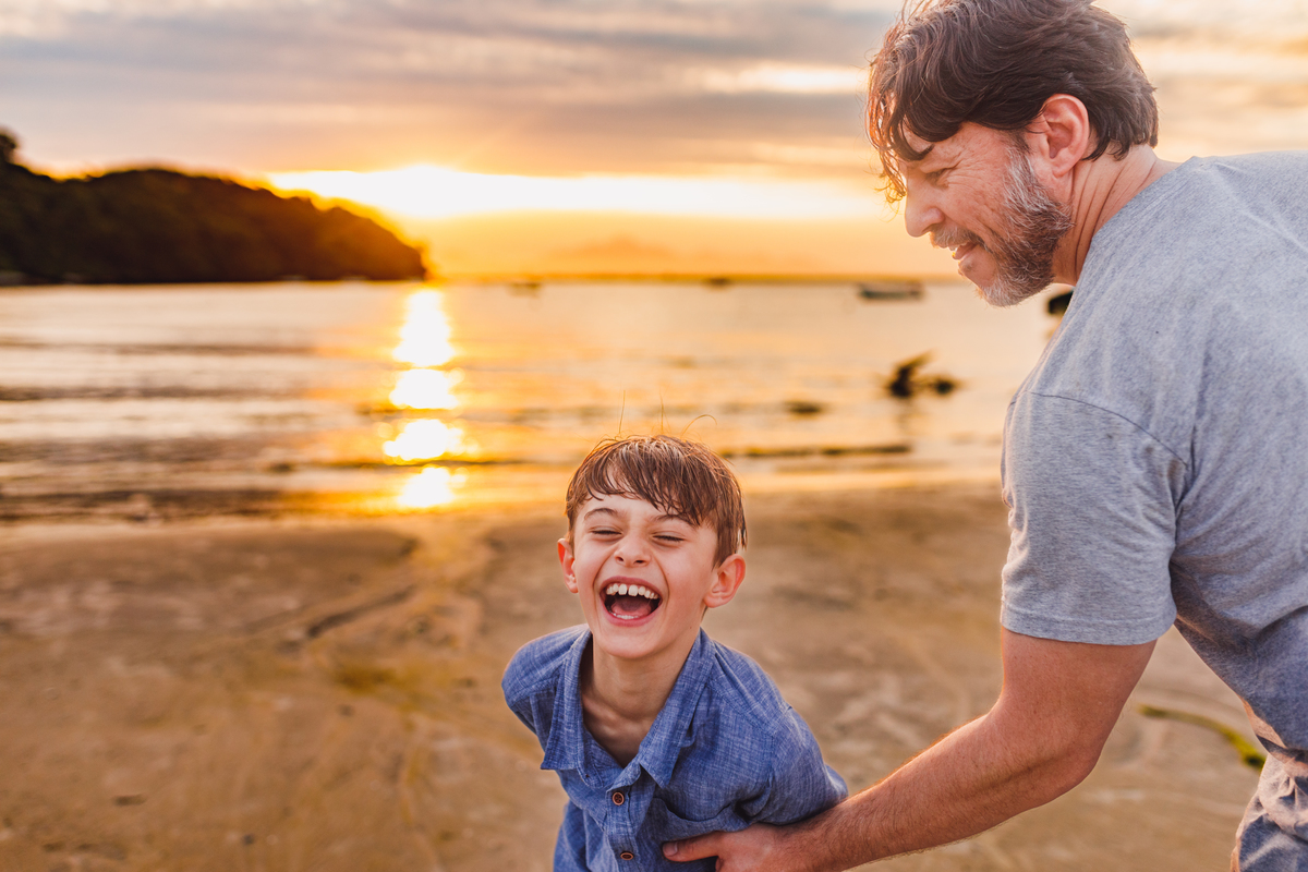 Fotografa familia Curitiba - ensaio ilha do mel bebe 1 ano menino