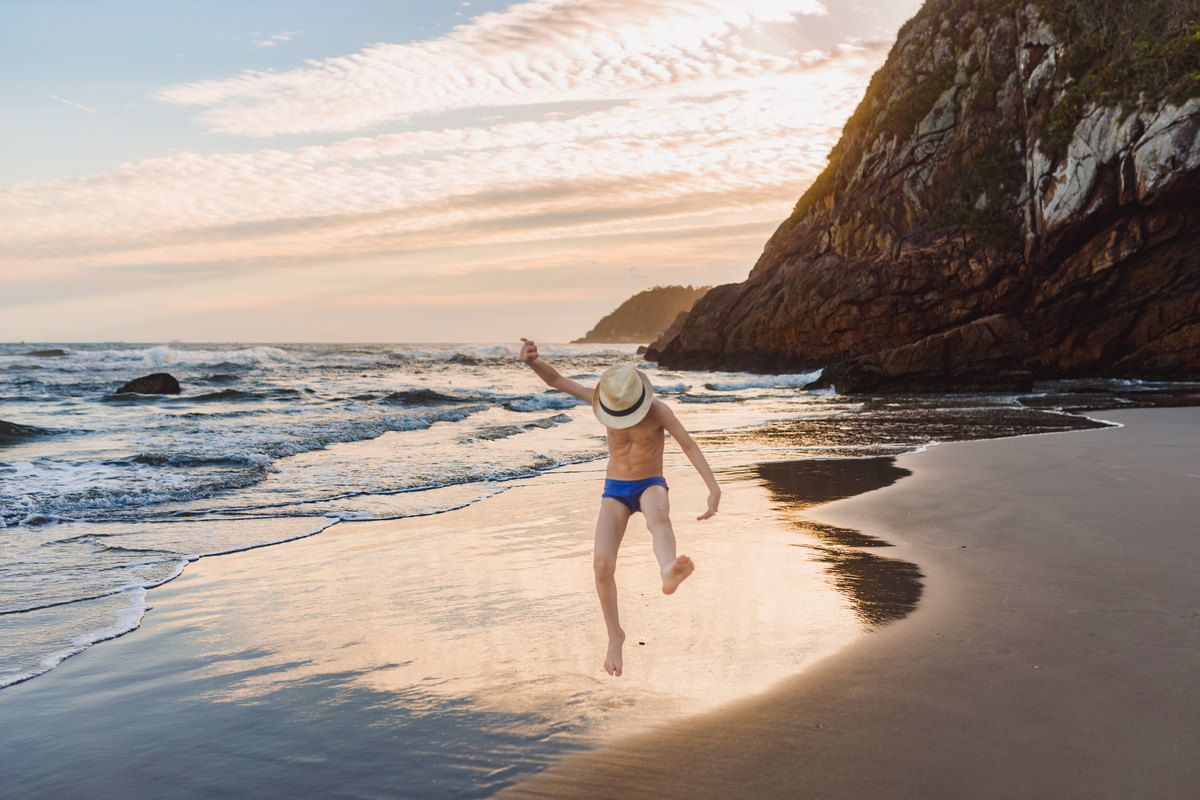 Fotografa familia Curitiba - ensaio ilha do mel bebe 1 ano menino