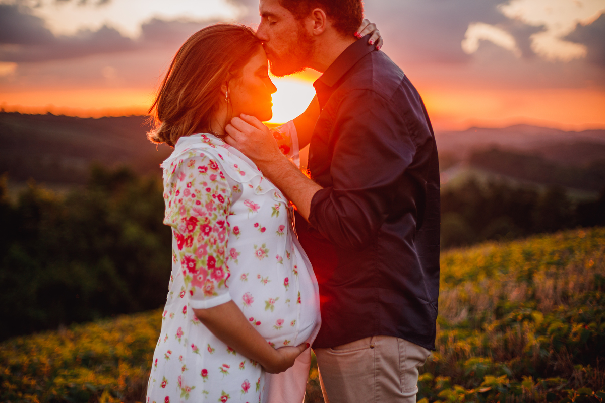 Fotografa Familia Curitiba - Gestante externo campo magro