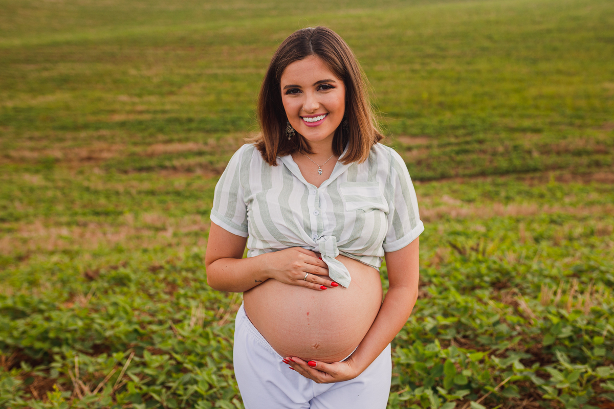 Fotografa Familia Curitiba - Gestante externo campo magro