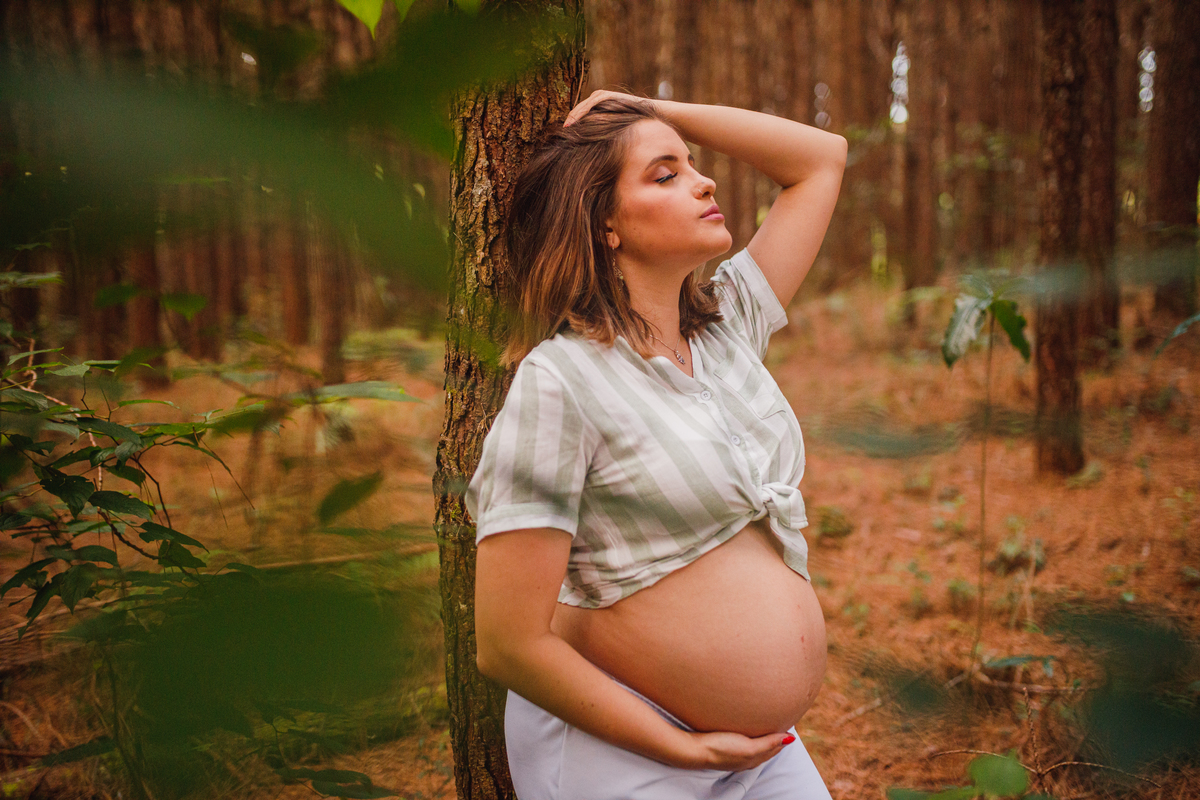 Fotografa Familia Curitiba - Gestante externo campo magro