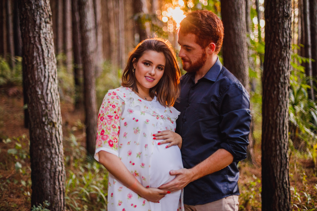 Fotografa Familia Curitiba - Gestante externo campo magro