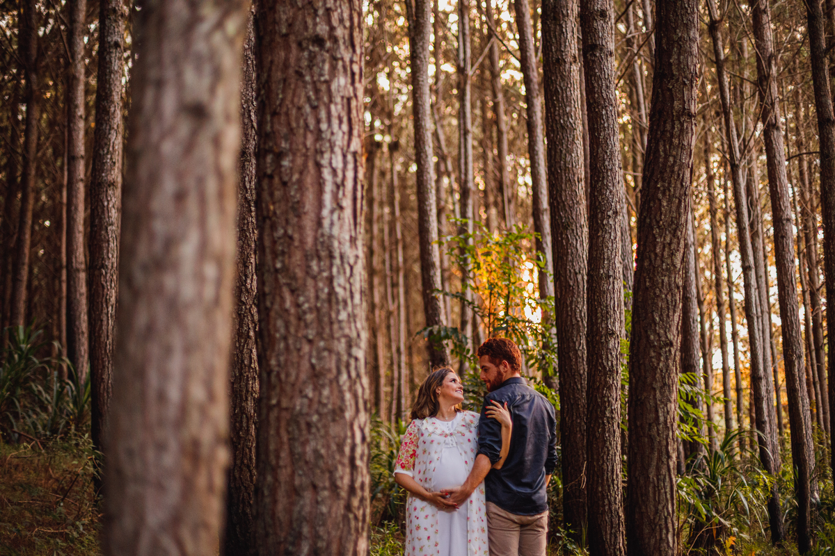 Fotografa Familia Curitiba - Gestante externo campo magro