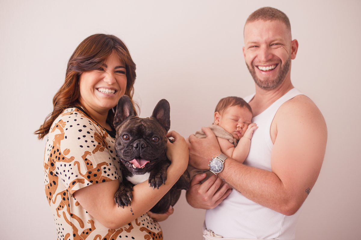 Fotografa Familia Curitiba - Newborn menino 20 dias estudio 