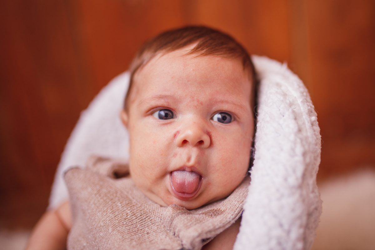 Fotografa Familia Curitiba - Newborn menino 20 dias estudio 