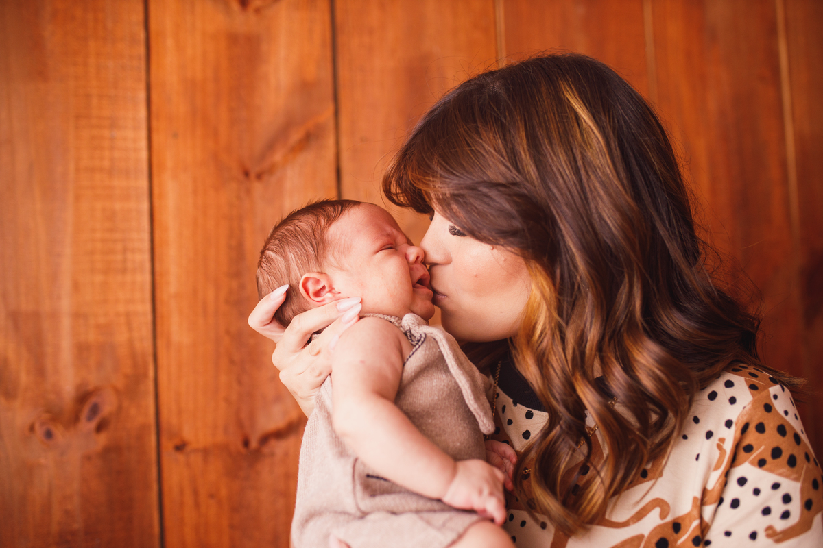 Fotografa Familia Curitiba - Newborn menino 20 dias estudio 