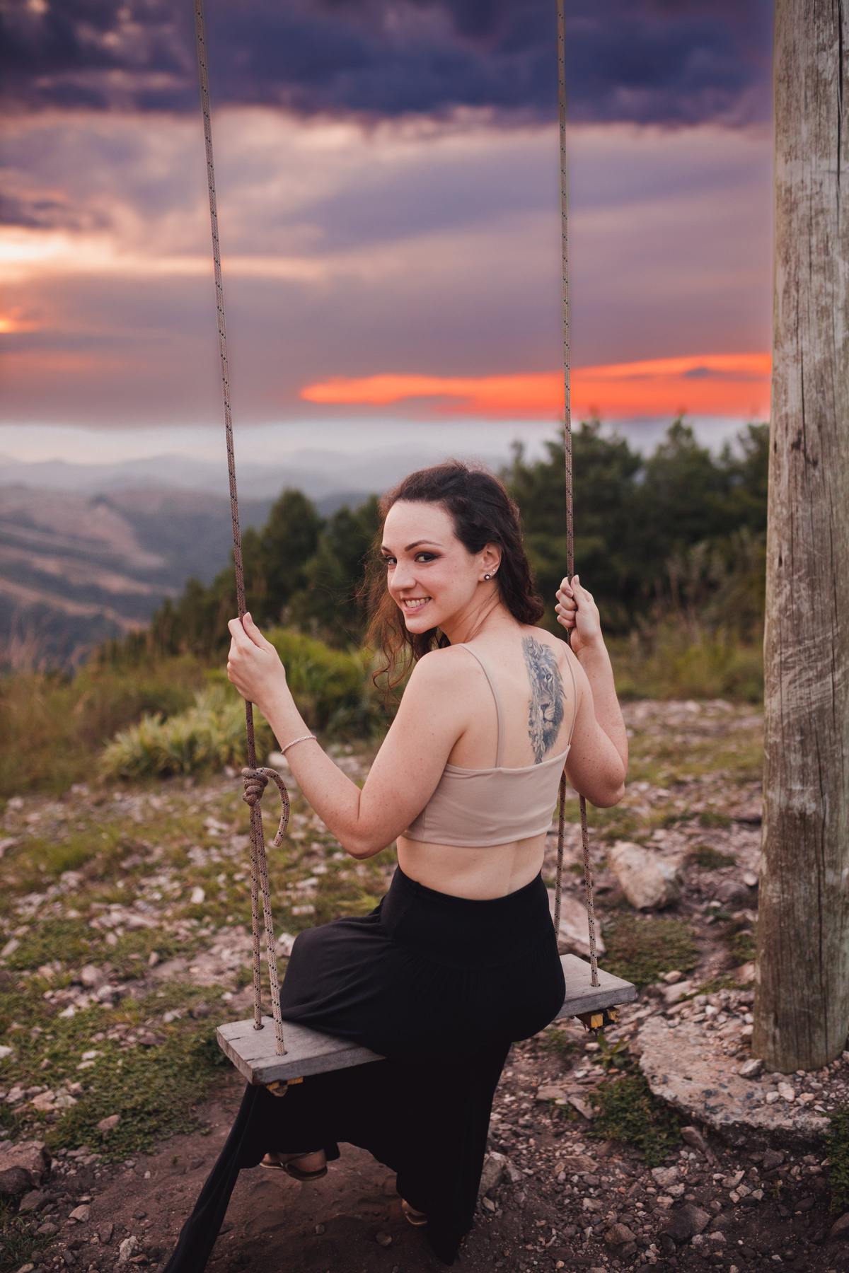 Fotografa familia Curitiba - ensaio externo morro 3 barras 