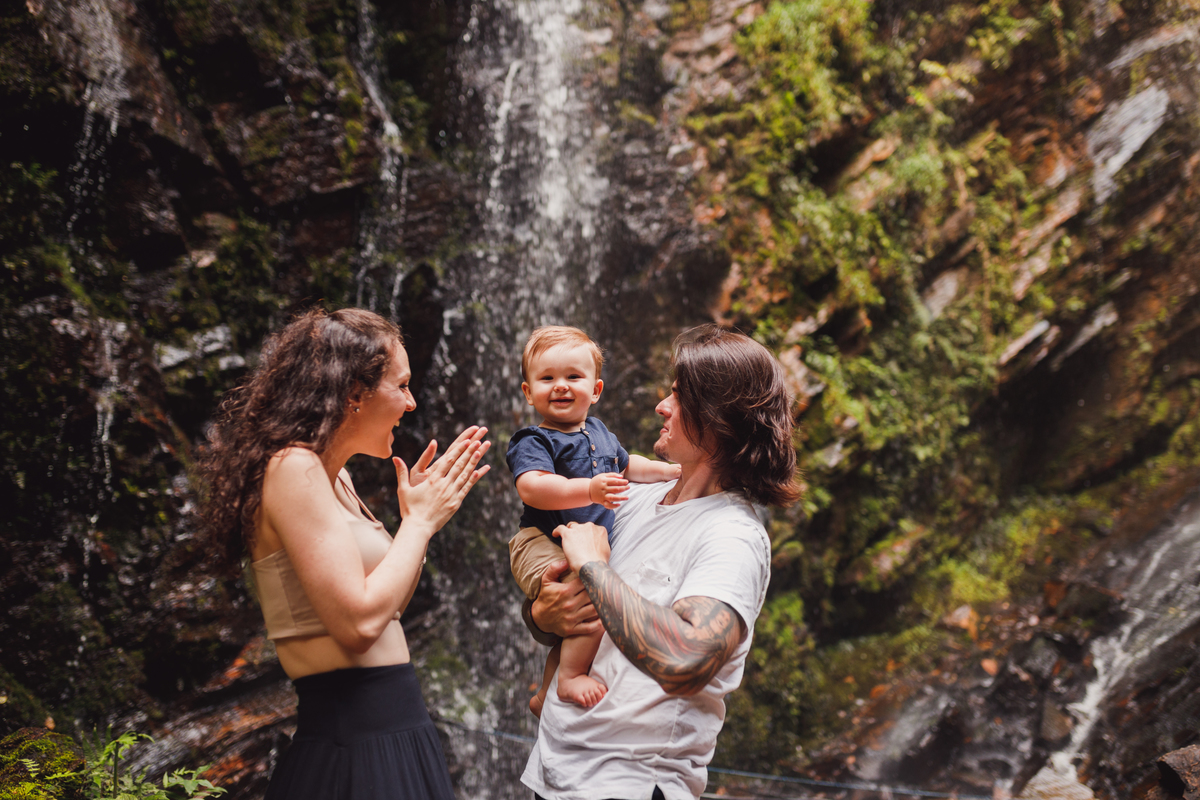 Fotografa familia Curitiba - ensaio externo morro 3 barras 