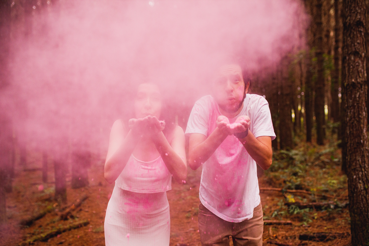 Fotografa familia Curitiba - Gestante externo revelação menina