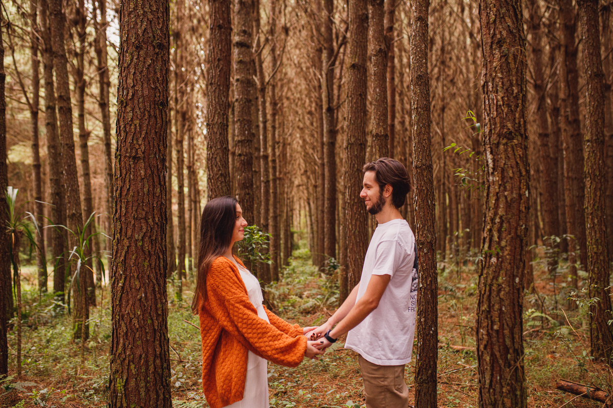 Fotografa familia Curitiba - Gestante externo revelação menina