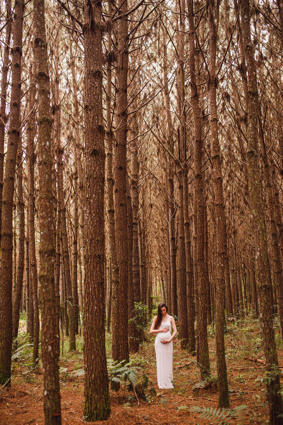 Fotografa familia Curitiba - Gestante externo revelação menina