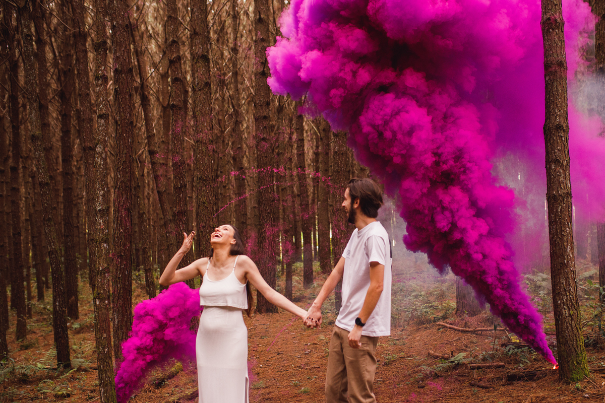 Fotografa familia Curitiba - Gestante externo revelação menina