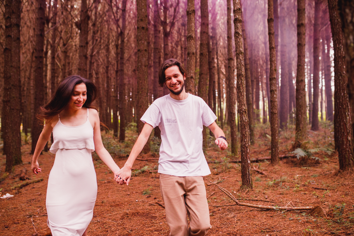 Fotografa familia Curitiba - Gestante externo revelação menina