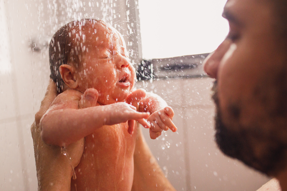 Fotografa Familia Curitiba - Ensaio lifestyle menino 1 mes 