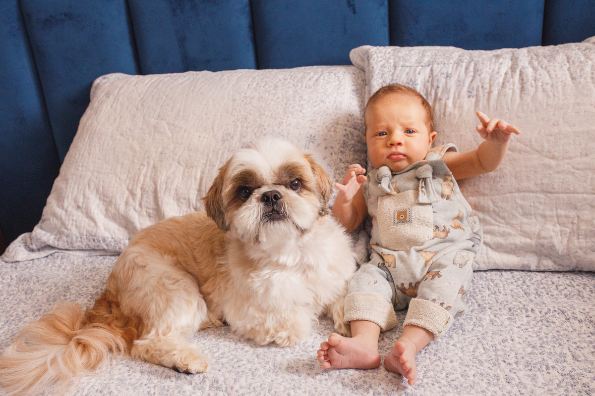 Fotografa Familia Curitiba - Ensaio lifestyle menino 1 mes 