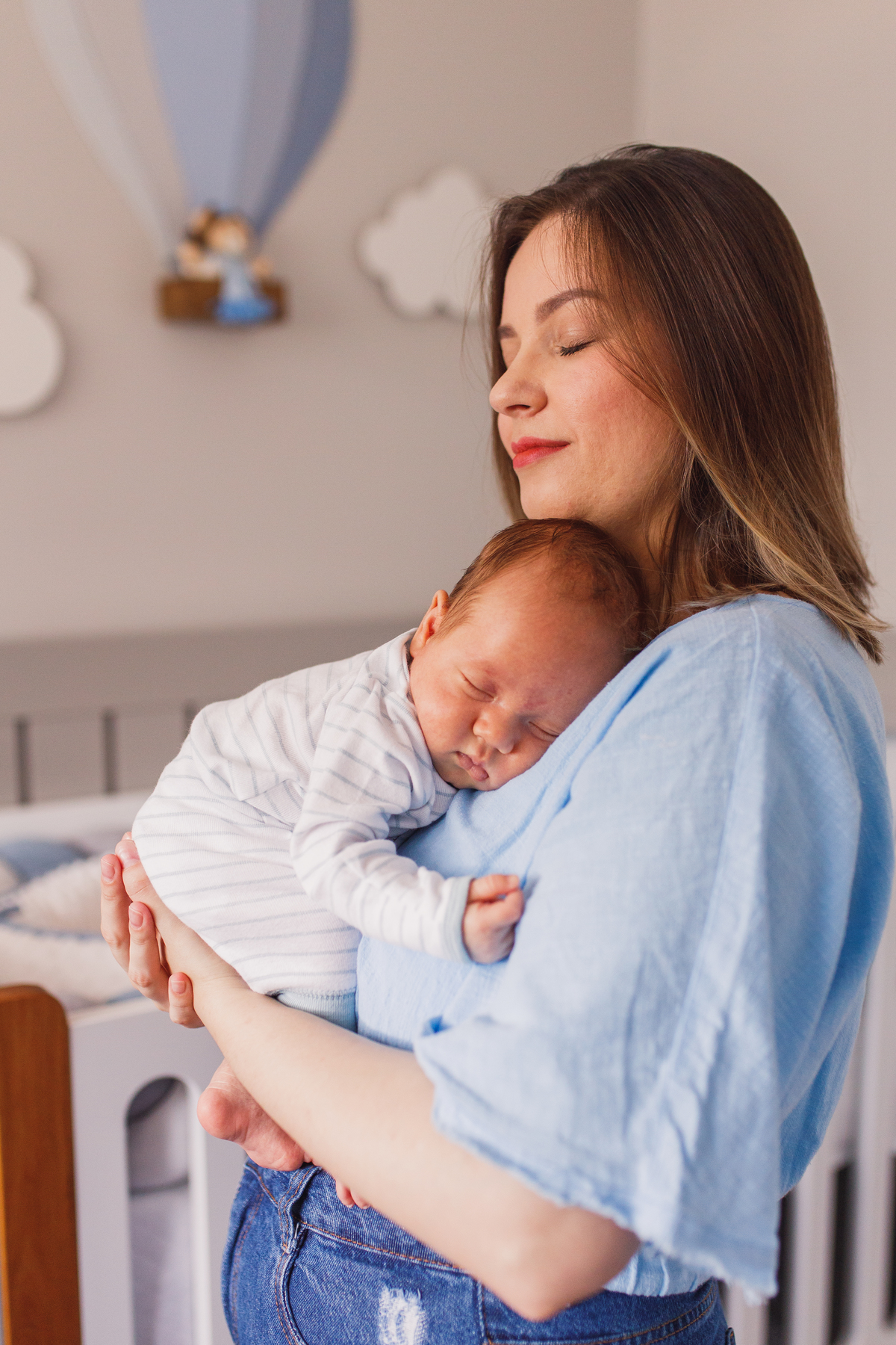 Fotografa Familia Curitiba - Ensaio lifestyle menino 1 mes 