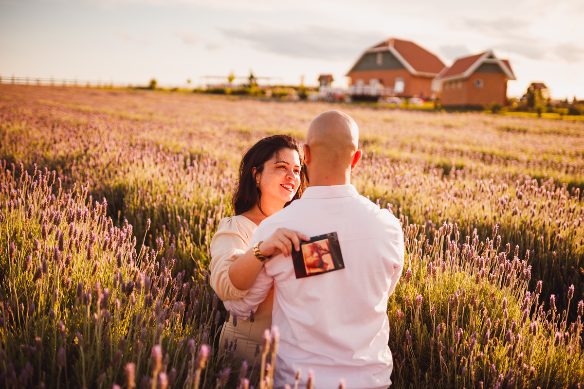 Fotografa familia Curitiba - Gestante externo Lavandario carambei