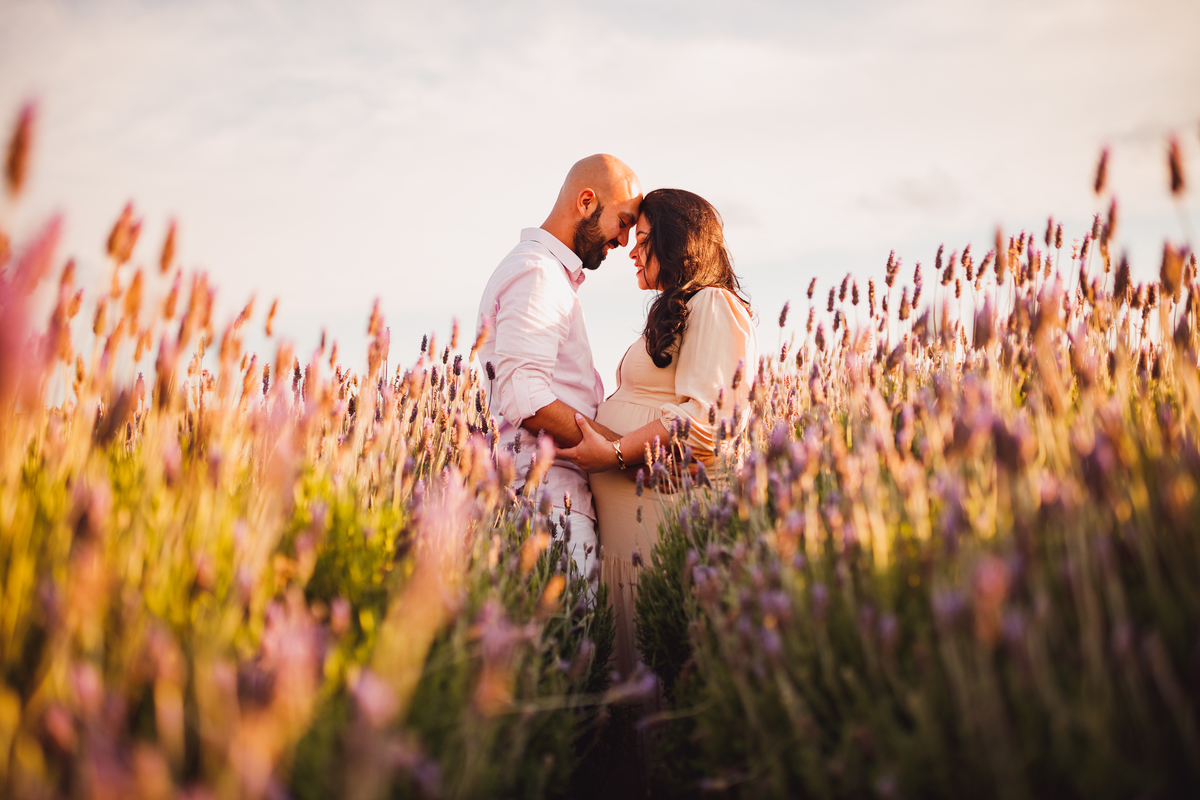 Fotografa familia Curitiba - Gestante externo Lavandario carambei