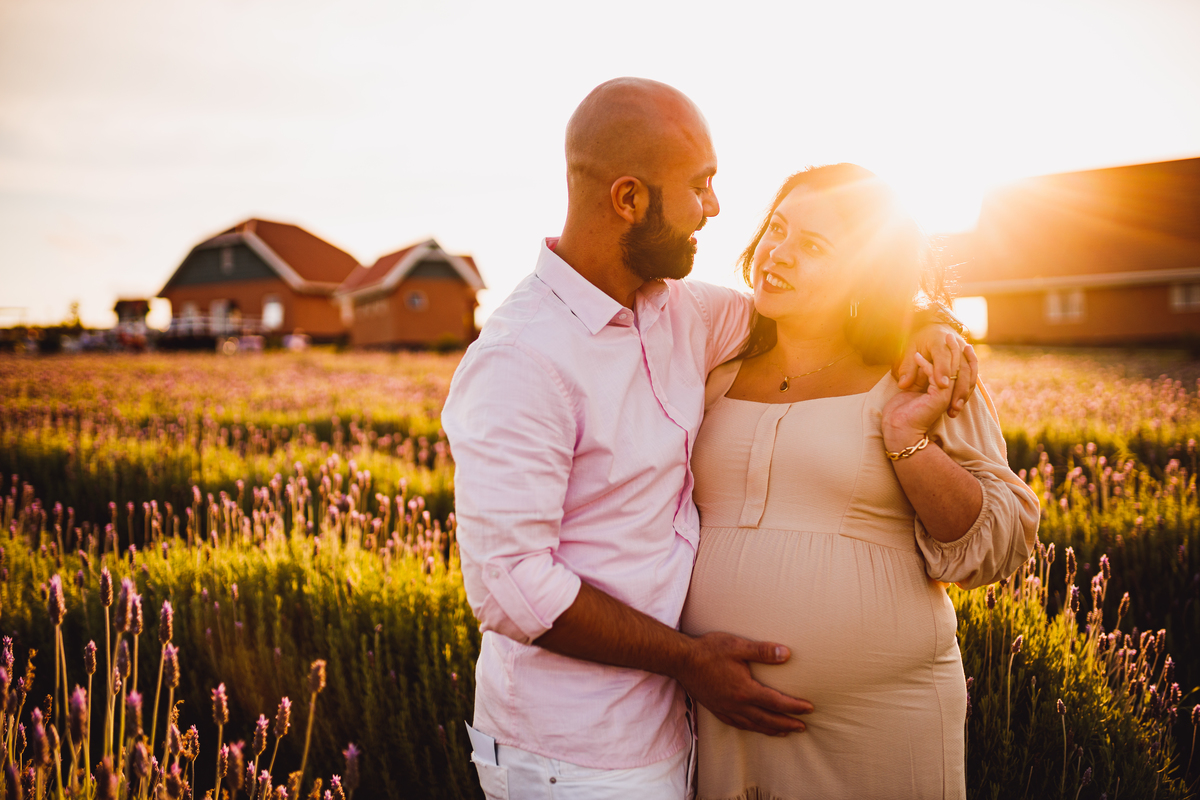 Fotografa familia Curitiba - Gestante externo Lavandario carambei