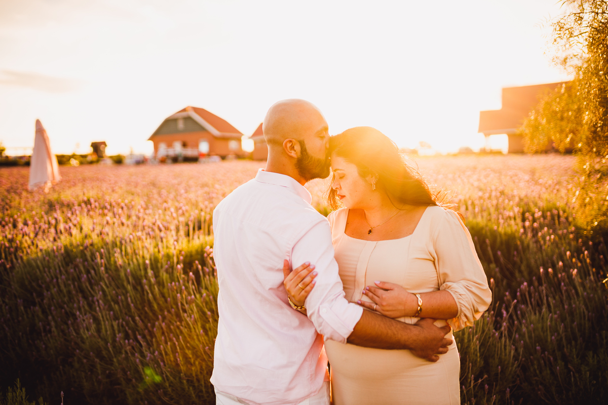 Fotografa familia Curitiba - Gestante externo Lavandario carambei